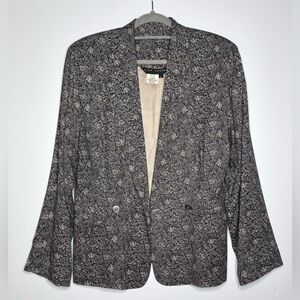 Vintage 80’s Tina Hagen Floral Tapestry Print‎ Double Breasted Blazer